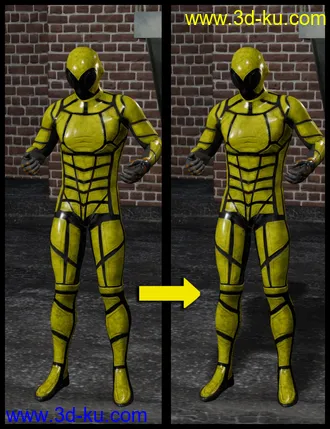 3D打印模型dForce SY Rigged Shadows Filament的图片