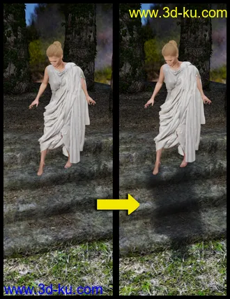 3D打印模型dForce SY Rigged Shadows Filament的图片