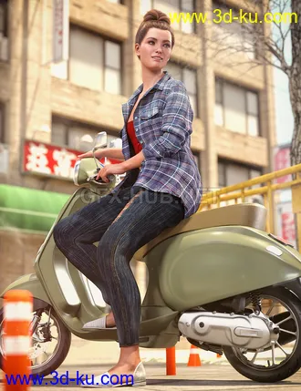 3D打印模型dForce Threads Outfit for Genesis 8 Females的图片