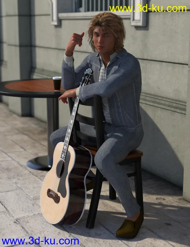 dForce Urban Streetwear for Genesis 8 Male(s)模型的图片2