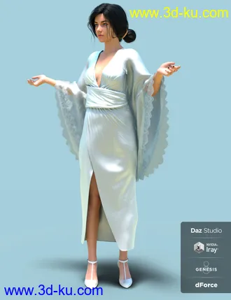 3D打印模型dForce Vanzzak Outfit for Genesis 8 Female(s)的图片