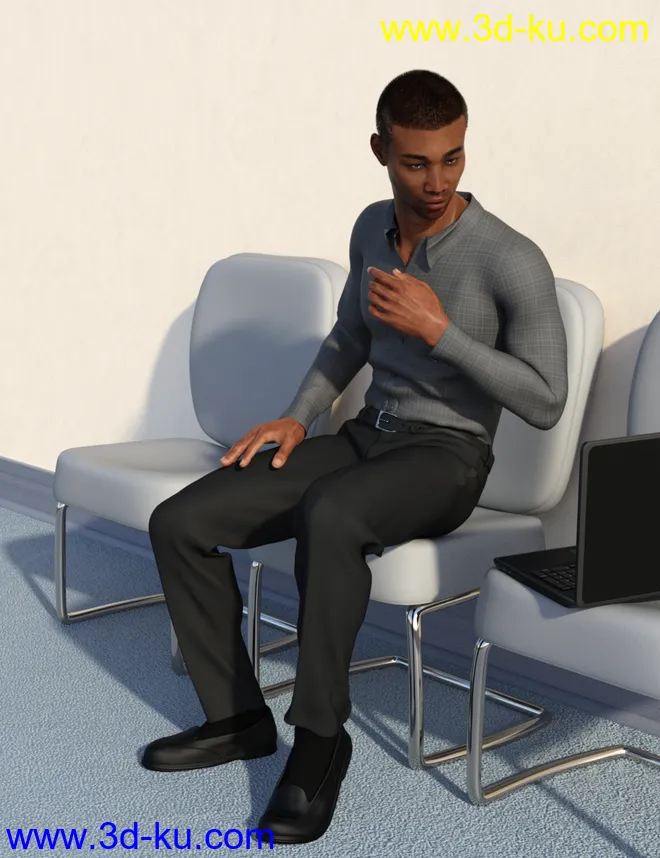 dForce Well Dressed for Genesis 8 Male(s)模型的图片2