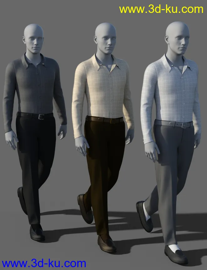 dForce Well Dressed for Genesis 8 Male(s)模型的图片3
