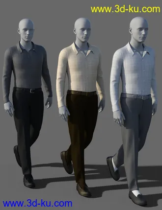 3D打印模型dForce Well Dressed for Genesis 8 Male(s)的图片