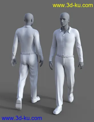 3D打印模型dForce Well Dressed for Genesis 8 Male(s)的图片