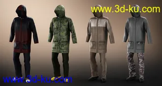 3D打印模型dForce Wet Weather Gear - Steward的图片