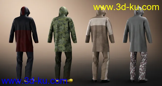 dForce Wet Weather Gear - Steward模型的图片7