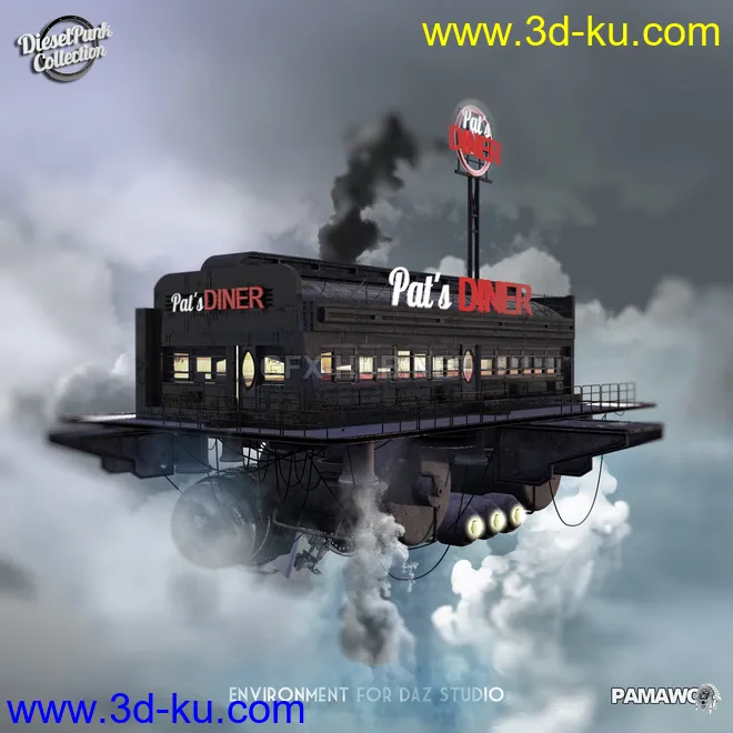 DieselPunk - Pats Diner for DS模型的图片1
