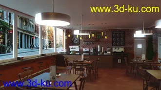 3D打印模型Digitallab3d Coffee Shop的图片
