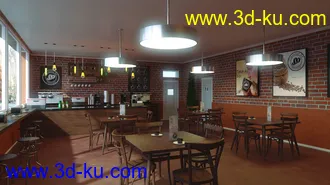 3D打印模型Digitallab3d Coffee Shop的图片
