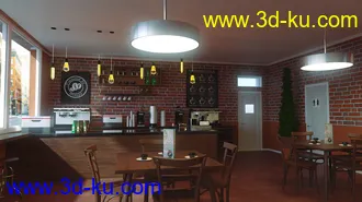 3D打印模型Digitallab3d Coffee Shop的图片