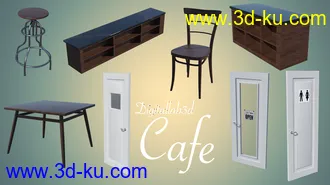 3D打印模型Digitallab3d Coffee Shop的图片