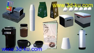 3D打印模型Digitallab3d Coffee Shop的图片