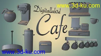 3D打印模型Digitallab3d Coffee Shop的图片