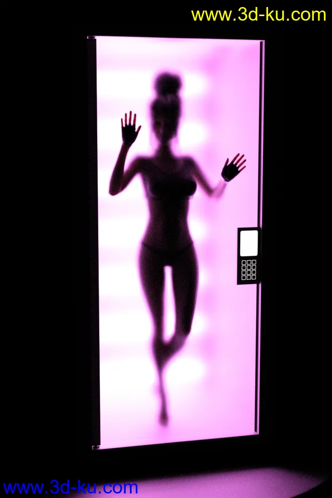 Display Boxx for Genesis 8 Females模型的图片1