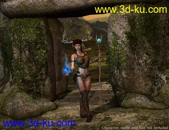 3D打印模型DMs Druid Valley的图片