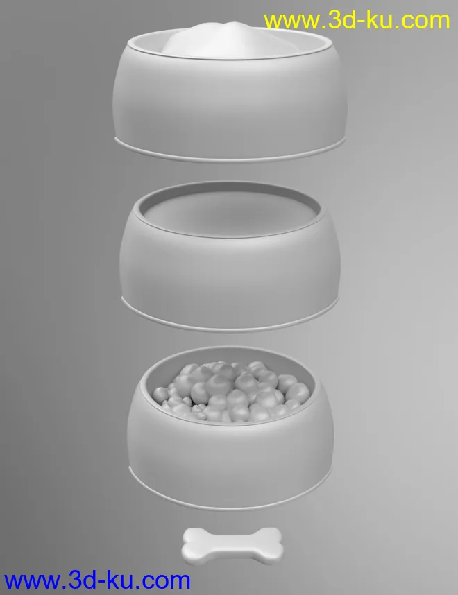 Dog Bowl Props模型的图片6