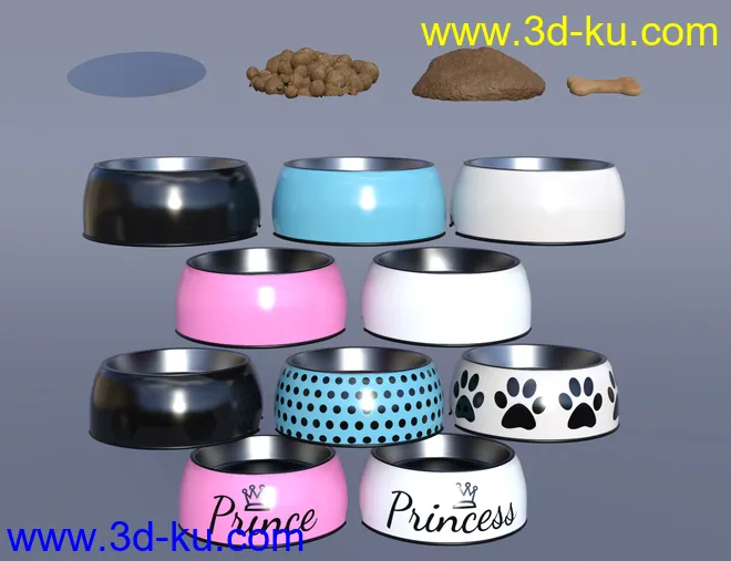 Dog Bowl Props模型的图片7