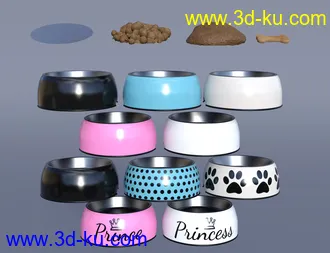 3D打印模型Dog Bowl Props的图片