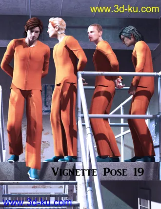 3D打印模型Doing Time Poses for Genesis 2 Male(s)的图片