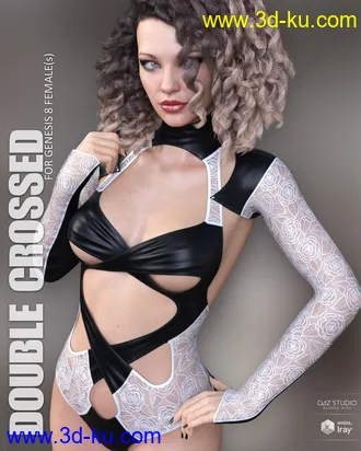 3D打印模型Double Crossed for Genesis 8 Females的图片