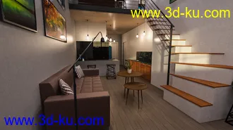 3D打印模型Double Story Studio的图片