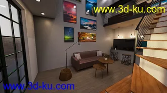 3D打印模型Double Story Studio的图片
