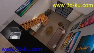 3D打印模型Double Story Studio的图片