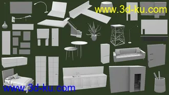 3D打印模型Double Story Studio的图片