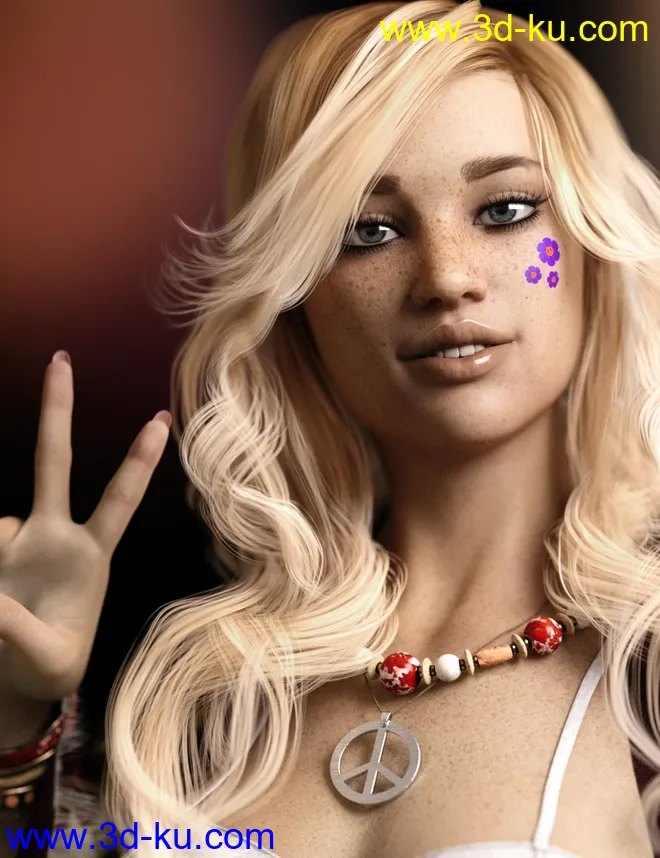 Dove HD for Genesis 8 Female模型的图片3