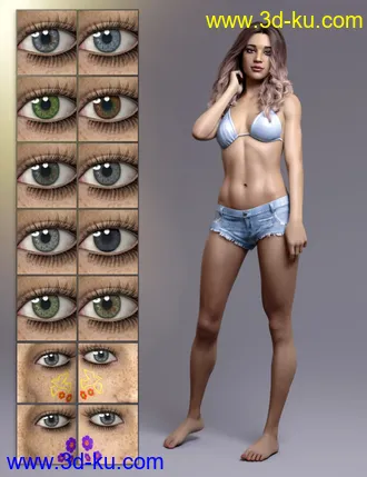 3D打印模型Dove HD for Genesis 8 Female的图片