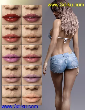3D打印模型Dove HD for Genesis 8 Female的图片