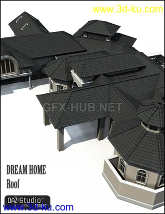 3D打印模型Dream Home Roof的图片