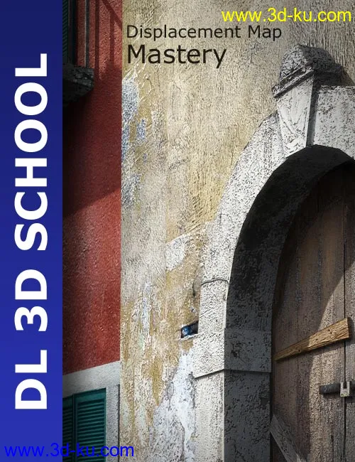 Dreamlight 3D School Displacement Map Mastery模型的图片1