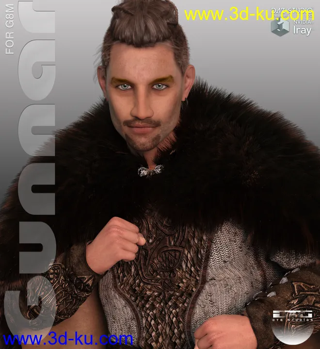 DTG Studios Gunnar for G8 Male模型的图片1
