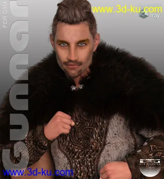 3D打印模型DTG Studios Gunnar for G8 Male的图片