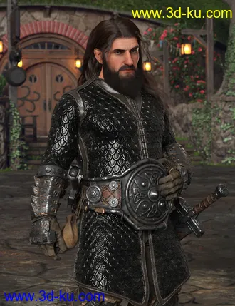 Dwarf HD for Genesis 8 Male模型的图片1