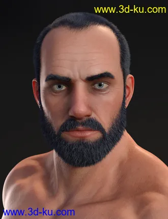 Dwarf HD for Genesis 8 Male模型的图片5