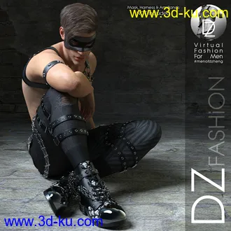 3D打印模型DZ G8M GothZ - GPantZ N GBootZ的图片