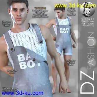 3D打印模型DZ G8M JumpSuitZ3 - OverAllZ的图片