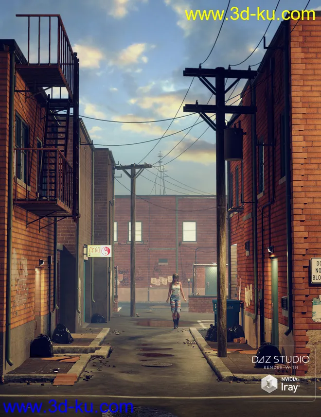 EArkham's ZWorld Secret Alley模型的图片1