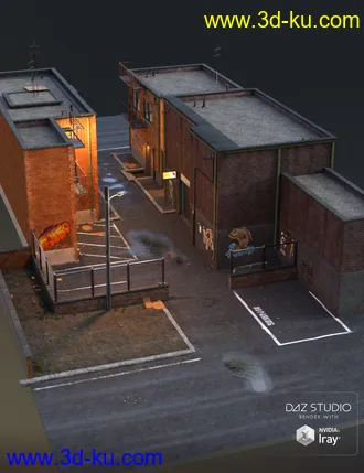 3D打印模型EArkham's ZWorld Secret Alley的图片