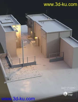 3D打印模型EArkham's ZWorld Secret Alley的图片