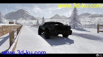 3D打印模型Easy Environments Frozen Lake的图片