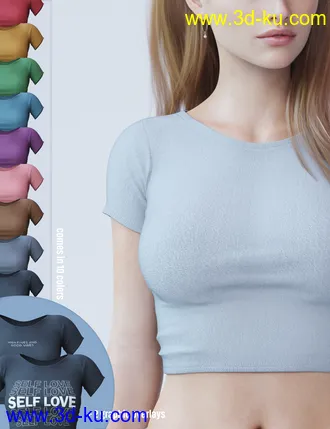 3D打印模型Easygoing Outfit for Genesis 8 Female(s)的图片