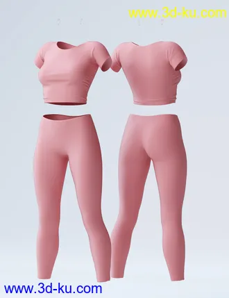 3D打印模型Easygoing Outfit for Genesis 8 Female(s)的图片