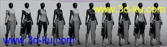 3D打印模型Ekialys' Ny for Genesis 8 Females的图片