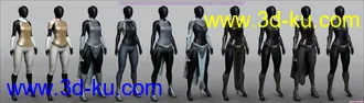 3D打印模型Ekialys' Ny for Genesis 8 Females的图片