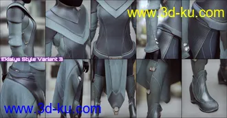 3D打印模型Ekialys' Ny for Genesis 8 Females的图片