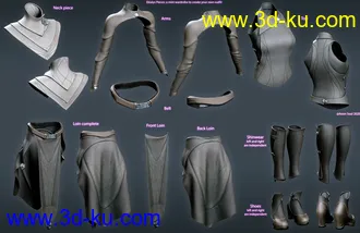 3D打印模型Ekialys' Ny for Genesis 8 Females的图片